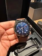 TAG Heuer Connected E4 45mm Bright Black Edition, Handtassen en Accessoires, Horloges | Heren, Ophalen, Overige materialen, Leer