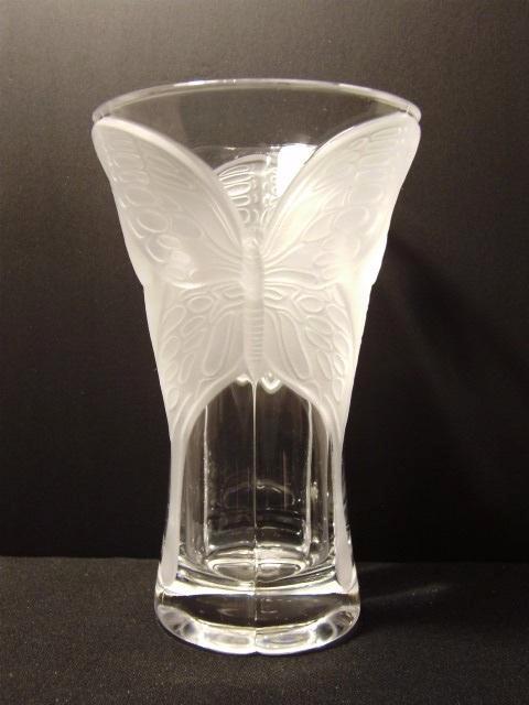 Cristal d'Arques - Papillon vaas , gemerkt, Maison & Meubles, Accessoires pour la Maison | Vases, Neuf, Blanc, Moins de 50 cm