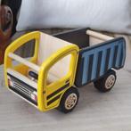 Camion benne miniature en bois neuf et numéroté pour enfant, Envoi