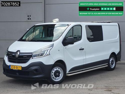 Renault Trafic 120pk Dubbel Cabine L2H1 LED Airco Cruise Par, Auto's, Bestelwagens en Lichte vracht, Bedrijf, Te koop, Airconditioning