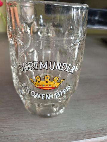 glas Dortmunter kronen bier beschikbaar voor biedingen