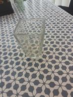 Glazen vaasje, goede kwaliteit, Ophalen of Verzenden, Gebruikt, Glas, Minder dan 50 cm