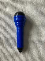 Jouet micro microphone bleu 15 cm, Enfants & Bébés, Comme neuf, Enlèvement ou Envoi, Découverte
