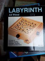 Labyrinth all wood, Hobby en Vrije tijd, Gezelschapsspellen | Overige, Vijf spelers of meer, Zo goed als nieuw, Ophalen