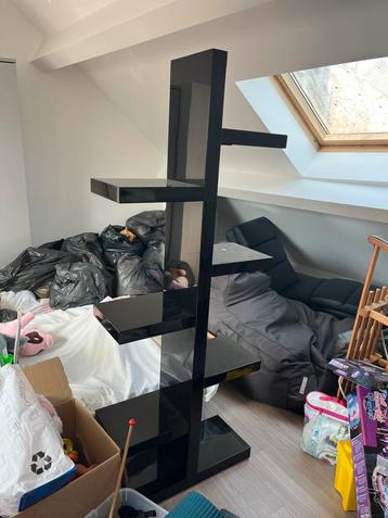 Étagère déco noir laqué  beschikbaar voor biedingen