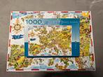 Puzzel 1000 stuks - Crazy Europe - King, Ophalen of Verzenden, 500 t/m 1500 stukjes, Zo goed als nieuw, Legpuzzel