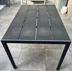 Table de Jardin l90 x L150 x H74 cm - Noir, Jardin & Terrasse, Enlèvement, Utilisé, Rectangulaire, Autres matériaux