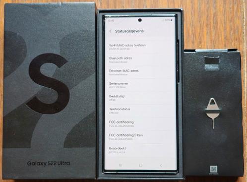 Samsung Galaxy S22 Ultra SM-S908B/DS, Telecommunicatie, Mobiele telefoons | Samsung, Gebruikt, Galaxy S22, 256 GB, Zonder abonnement