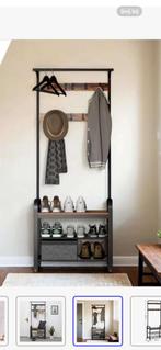Handig kledingrek/ schoenenrek - nooit gebruikt!, Huis en Inrichting, Woonaccessoires | Kapstokken, Ophalen, Nieuw, Metaal, Staande kapstok