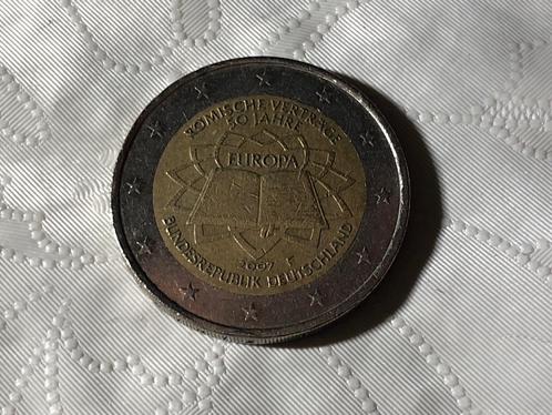 2 euro herdenkingsmunt 2007 Eurozone Duitsland F., Postzegels en Munten, Munten | Europa | Euromunten, Losse munt, 2 euro, Duitsland