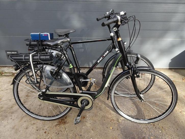 zgan set sparta-batavus bosch midden motor 500 watt accu's, Fietsen en Brommers, Elektrische fietsen, Zo goed als nieuw, Batavus