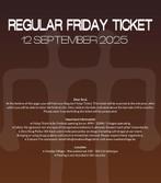 VOODOO VILLAGE - regular FRIDAY ticket - vrijdag
