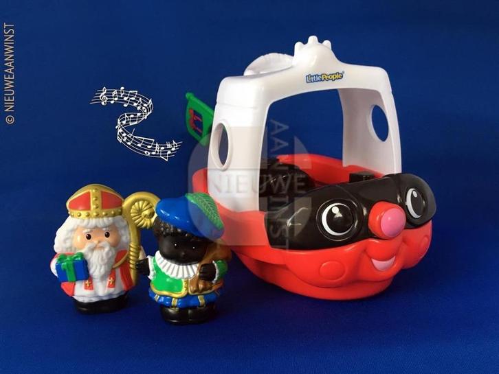 Fisher-Price Little People Sinterklaasboot 2015, Diversen, Sinterklaas, Verzenden