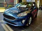 FORD FIESTA ECOBOOST CONNECTED - 41.019 km, Auto's, Voorwielaandrijving, Stof, Blauw, 5 deurs