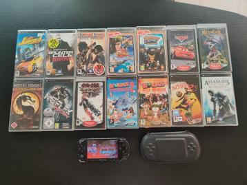 PSP 2004 + 13 games beschikbaar voor biedingen