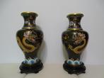 Twee Jingfa Cloisonné-vazen, Antiek en Kunst, Ophalen