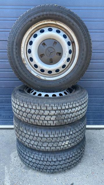 Mercedes-Benz Vito Viano velgen 205-65-16 5x112 - Set 20.56 beschikbaar voor biedingen