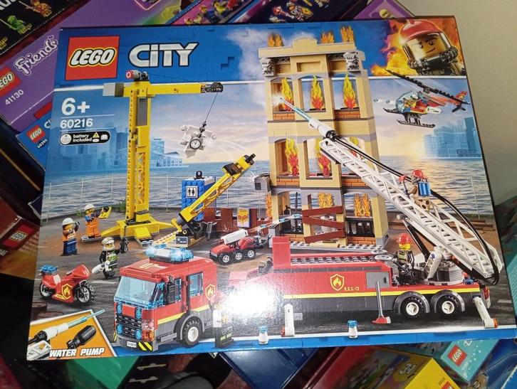Lego city 60216, Kinderen en Baby's, Speelgoed | Duplo en Lego, Zo goed als nieuw, Lego, Ophalen of Verzenden