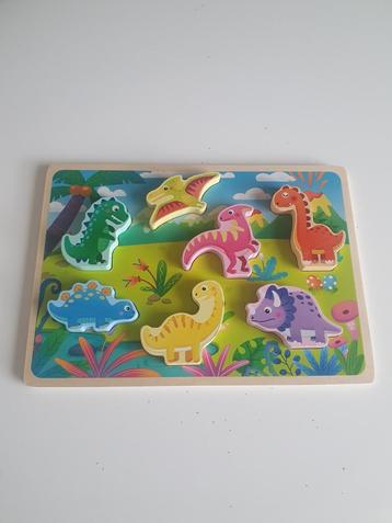 Dino houten puzzel 