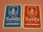 2 oude speelkaarten Santa douro port , Antwerp (127), Verzamelen, Speelkaarten, Jokers en Kwartetten, Ophalen of Verzenden, Zo goed als nieuw