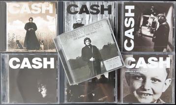 JOHNNY CASH - Complete set American Recordings (vol.1 t/m 6) beschikbaar voor biedingen