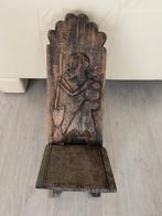 Chaise sculptée Africaine, Enlèvement ou Envoi