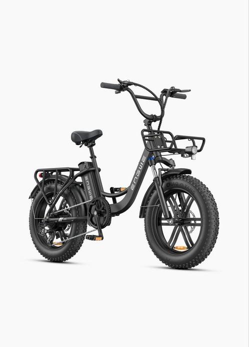 Engwe L20 Boost 250 Elektrische Fiets Fatbike lage instap, Fietsen en Brommers, Elektrische fietsen, Nieuw, 50 km per accu of meer
