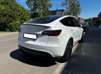 Telsa Model Y 2024, Auto's, Automaat, Zwart, Wit, Leder