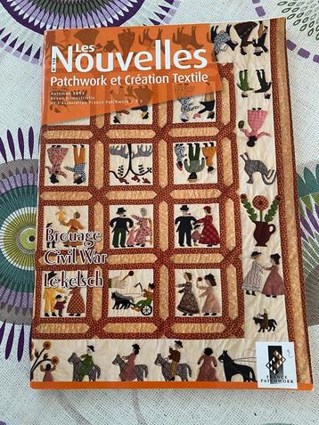 Het NIEUWS Patchwork Textile Creation nr. 116/2013 beschikbaar voor biedingen
