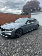 Bmw 550i Msport xdrive 4x4 v8 2017 5serie full option, Auto's, BMW, Te koop, Zilver of Grijs, Berline, Benzine