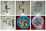 Outils anciens de menuisier et autres + un double-mètre, Antiquités & Art, Antiquités | Outils & Instruments, Enlèvement ou Envoi