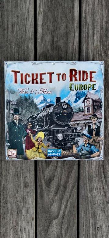 Ticket to ride Europe - Weer een spel van nonkel Marcel. beschikbaar voor biedingen