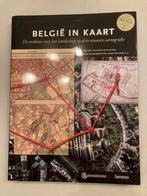 Belgie in kaart, Livres, Atlas & Cartes géographiques, Comme neuf, Enlèvement ou Envoi, Belgique
