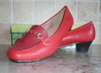 Chaussures  CONFORT rouges en cuir - taille 41 - NOUVEAU !, Enlèvement ou Envoi, Neuf, Rouge, Confort