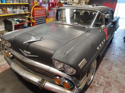 Chevrolet Biscayenne 58, Auto's, Oldtimers, Particulier, Chevrolet, Benzine, Overige carrosserie, 4 deurs, Automaat, Zwart, Zwart