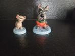 Wdcc Jock and Scamp uit de lady and Tramp serie. Bijna niet, Verzamelen, Ophalen of Verzenden, Nieuw