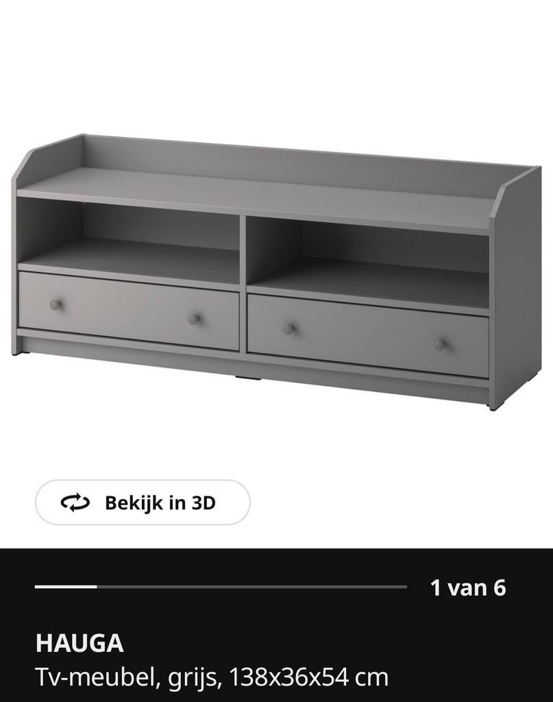 Tv meubel te koop zo goed als nieuw, Ophalen