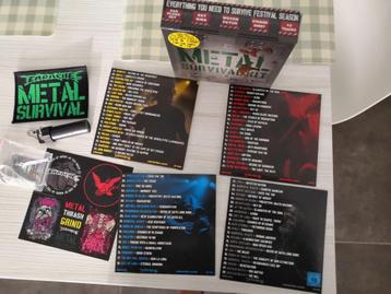 METAL SURVIVAL KIT (3 CD + 1 DVD + extra's) beschikbaar voor biedingen