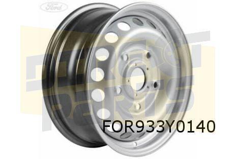 Ford Transit Custom velg staal 6.5J x 16" (zilver / gebruikt, Auto-onderdelen, Banden en Velgen, Band(en), Personenwagen, Nieuw