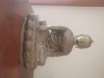 Statue de Bouddha assis, métal, Comme neuf, Enlèvement