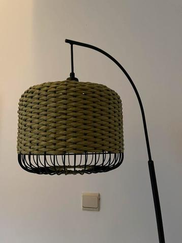 Staanlamp lantaarn groen beschikbaar voor biedingen