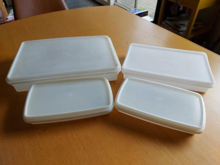 lot Tupperware, Maison & Meubles, Cuisine| Tupperware, Utilisé, Autres types, Jaune, Blanc, Crème, Orange, Enlèvement