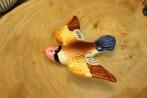 Vintage muurdecoratie wandvogel, Ophalen of Verzenden, Overige typen