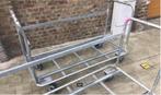 heavy duty transportkar galvaniser, Doe-het-zelf en Bouw, Transportwagens, Ophalen, Gebruikt, Transportkar