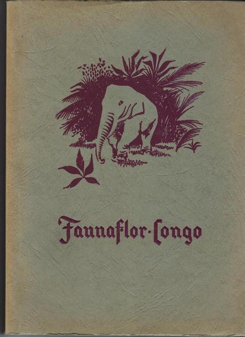 Faunafloor - Congo   Côte d'Or  1956, Collections, Photos & Gravures, Comme neuf, Gravure, Nature, 1940 à 1960, Enlèvement ou Envoi