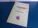 Manuels Utilisateurs MINI BMC British Leyland Austin LOT 1, Ophalen of Verzenden