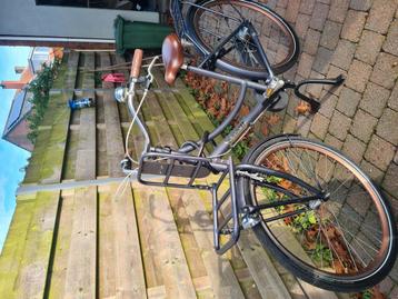 Popal damesfiets grijs