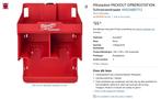 Milwaukee Packout opbergsysteem voor vijs boormachines…, Ophalen, Nieuw