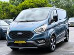Ford Transit Custom 2.0TDCI 170CV B.AUTO ACTIVE SPORT TVA CO, 4 deurs, 1800 kg, 4 cilinders, Blauw
