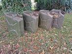 4 jerrycans leger / militaria, Ophalen